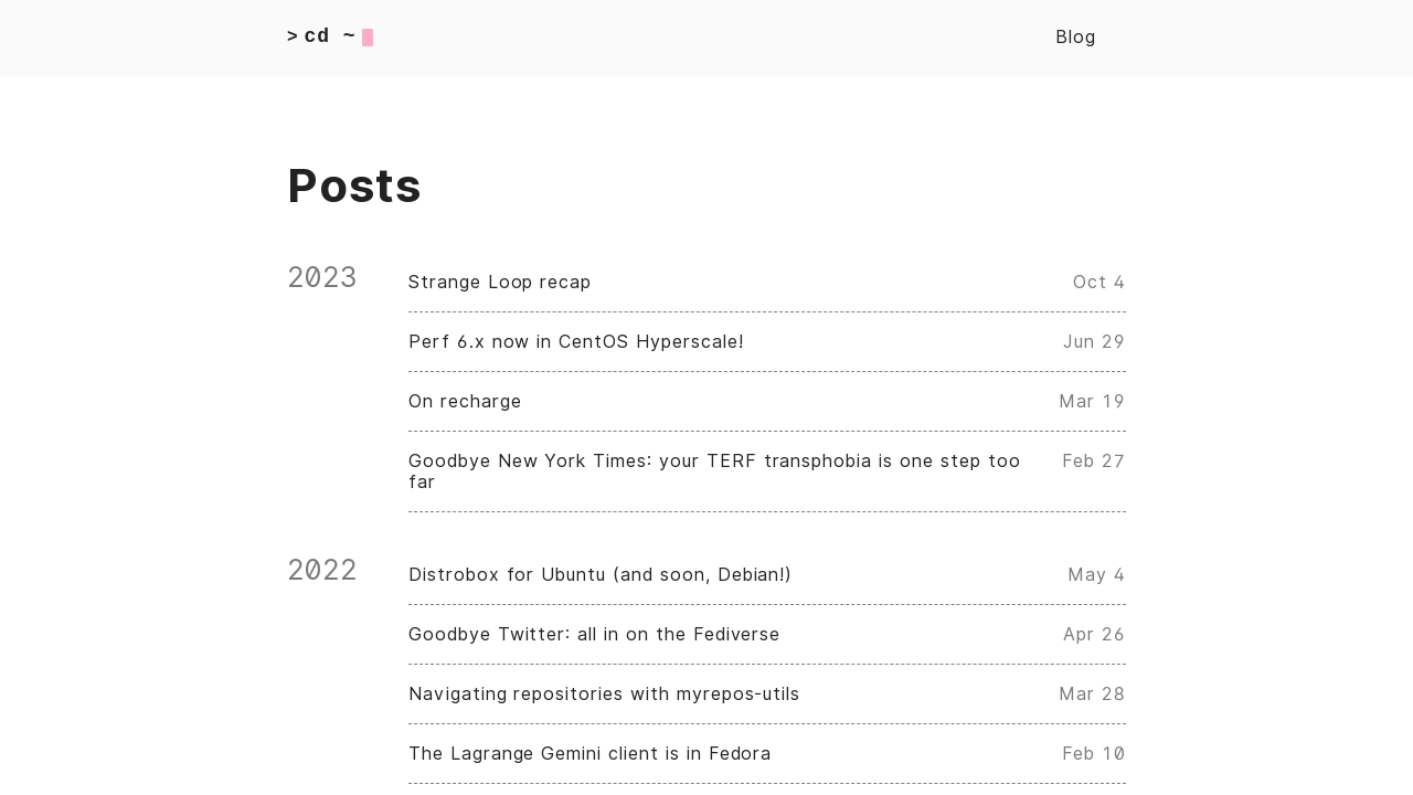 Posts :: Pensées de Michel — Personal thoughts and musings